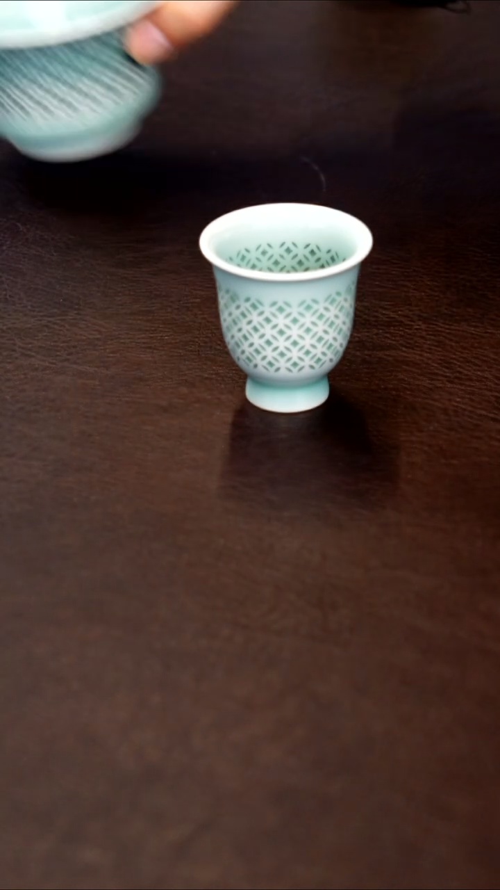 青瓷手工茶器包邮
