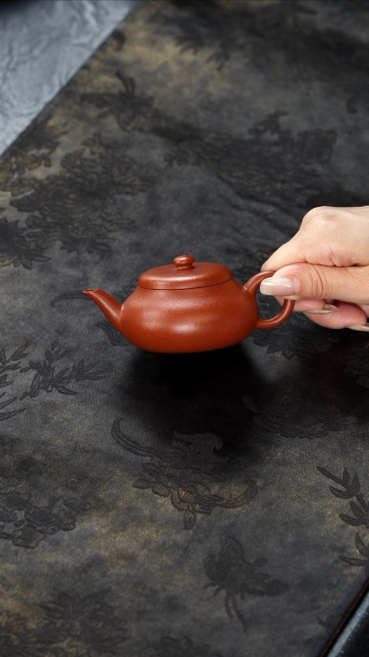 茶壶紫砂生砂朱泥君德100cc