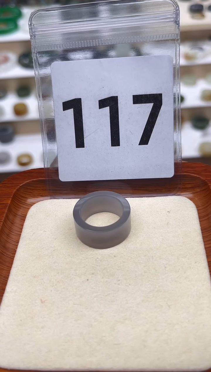 【闪购商品】和田玉戒指未镶嵌港码12号，内径16.2mm