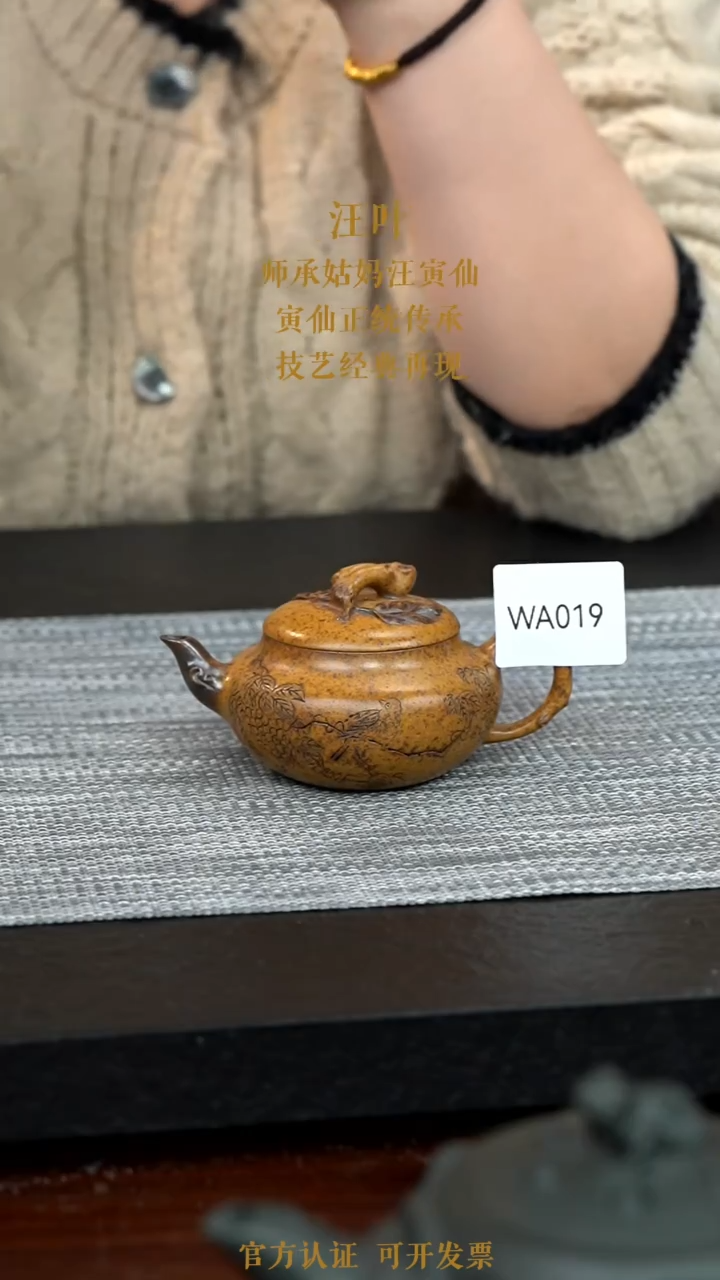 【闪购商品】紫砂茶壶WA019-0121YW