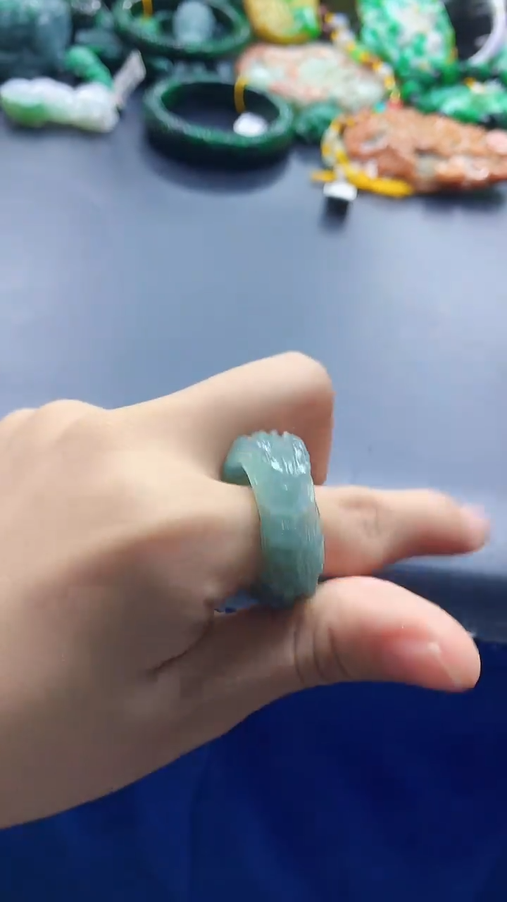 颈饰未镶嵌翡翠天然缅甸a货翡翠21.2