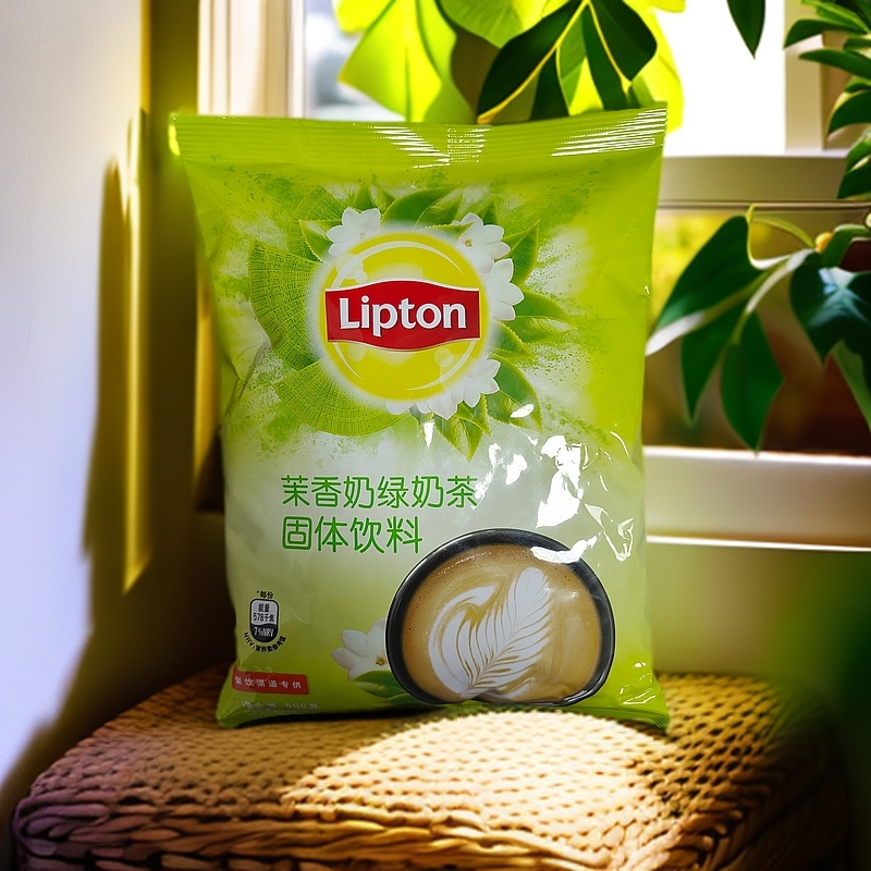 【保质期至25.5.17】茉香奶绿奶茶固体饮料500克*2袋