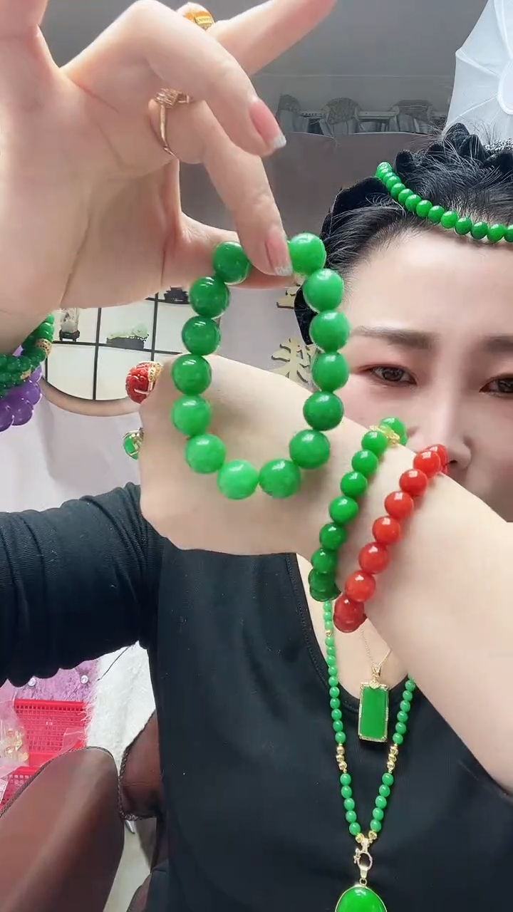 【闪购商品】翡翠手链未镶嵌S19号
