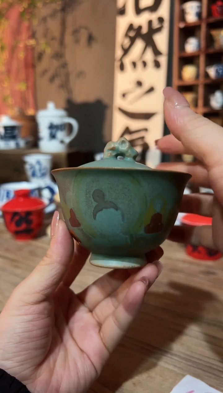 【闪购商品】观云听雨原创手绘茶具