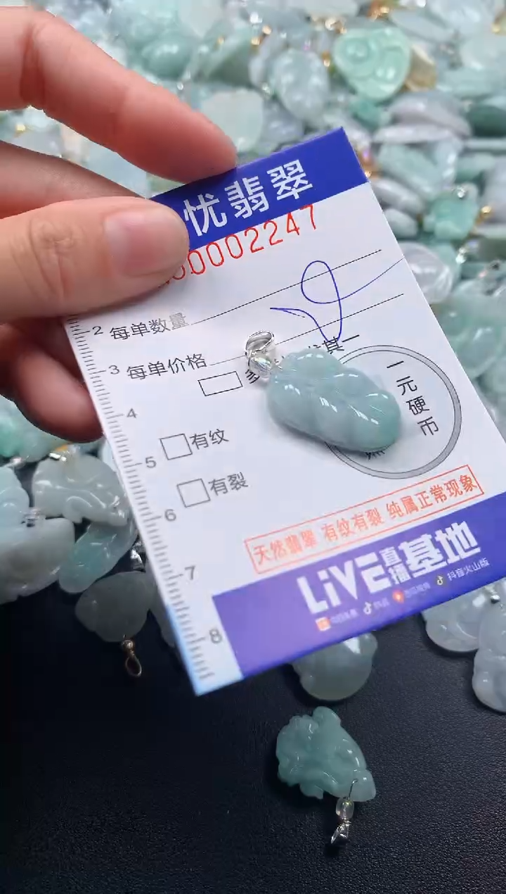 颈饰未镶嵌翡翠2247