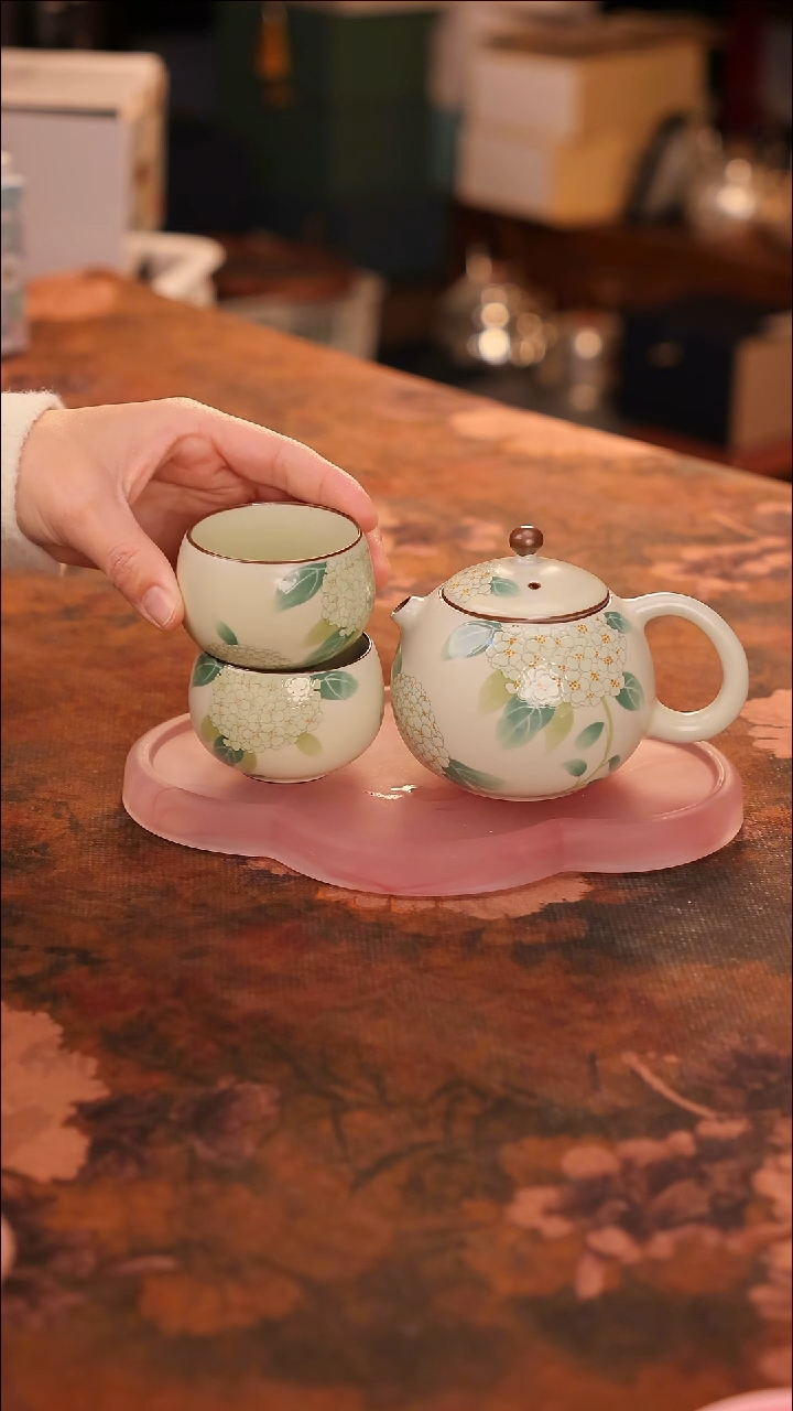 【闪购商品】陶瓷茶具（无礼盒无茶盘）@@A11184