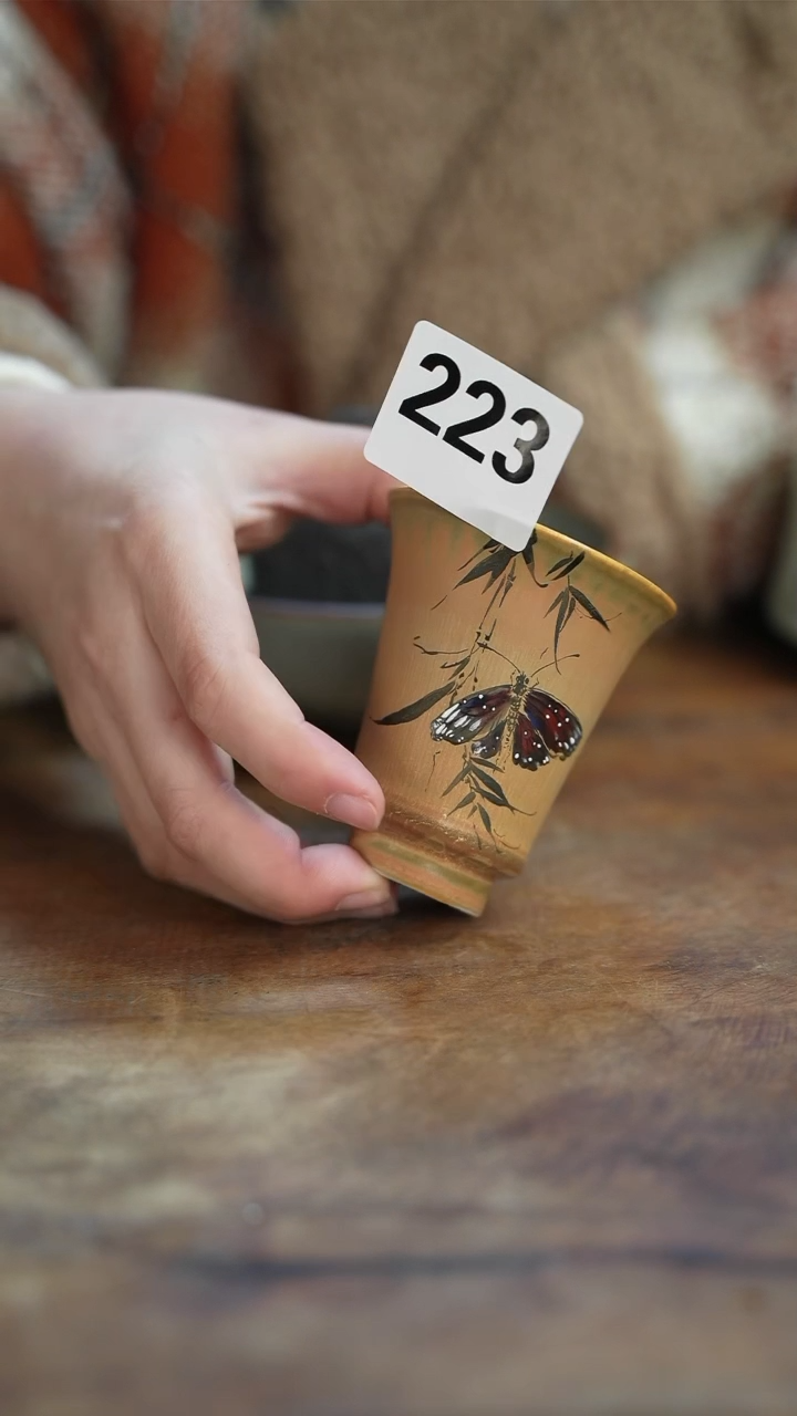 【闪购商品】杯223等烟雨陶瓷手工主人杯