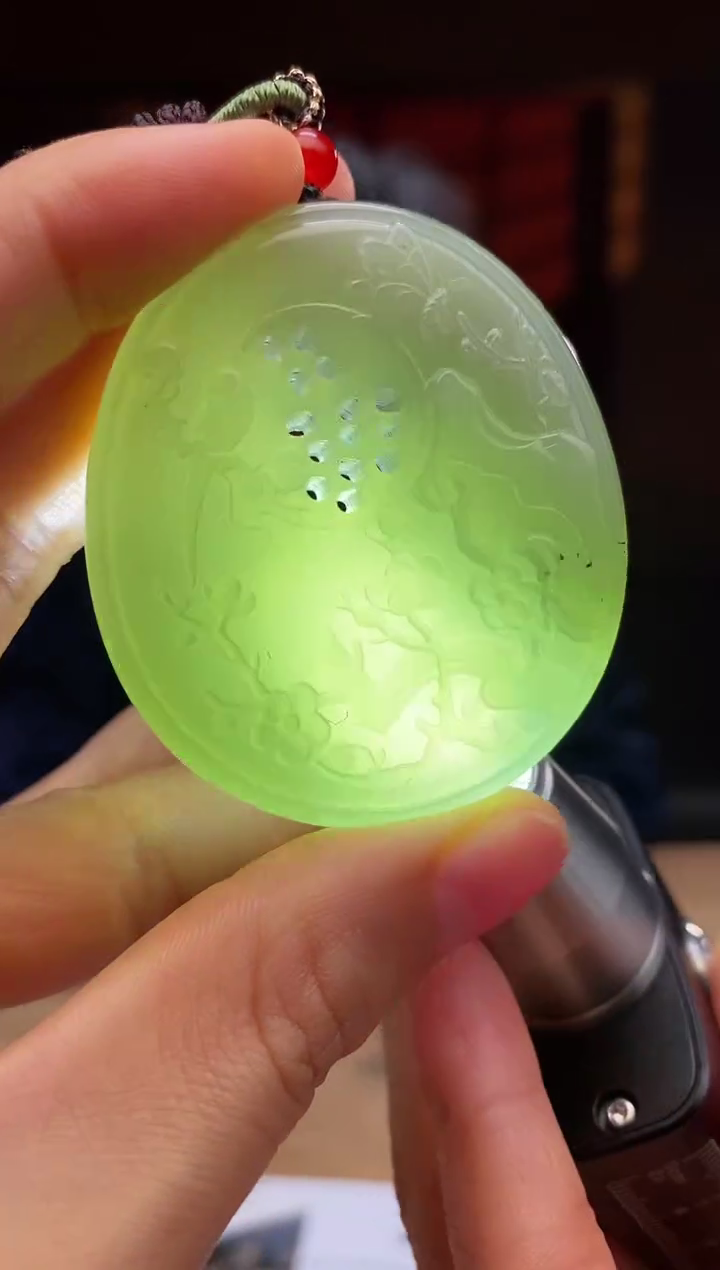 和田玉未镶嵌颈饰d540