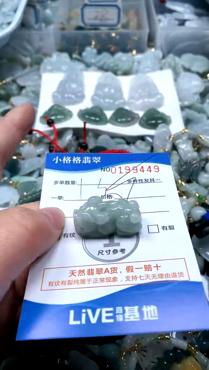 【闪购商品】翡翠颈饰未镶嵌闪购商品0199449