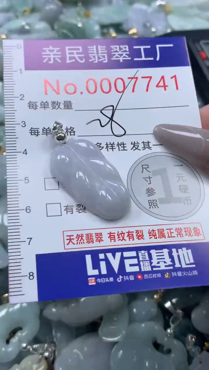 颈饰未镶嵌翡翠7741