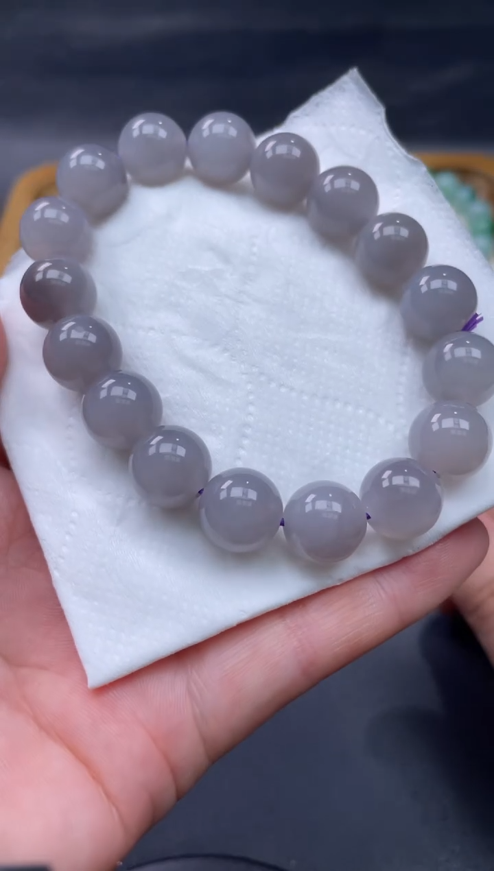 【闪购商品】和田玉珠串未镶嵌43.......