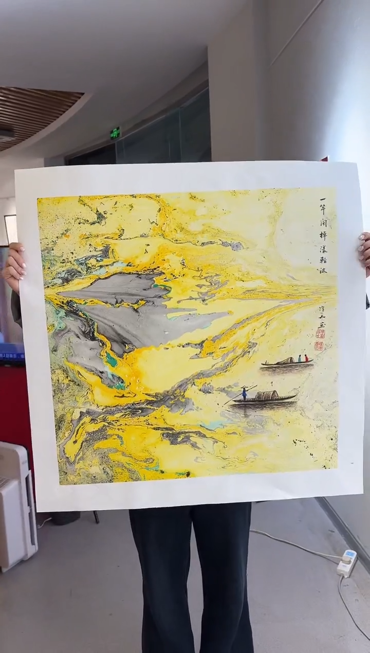 国画国画HN-1102724-张跃华央创美术馆精品定制备案作品