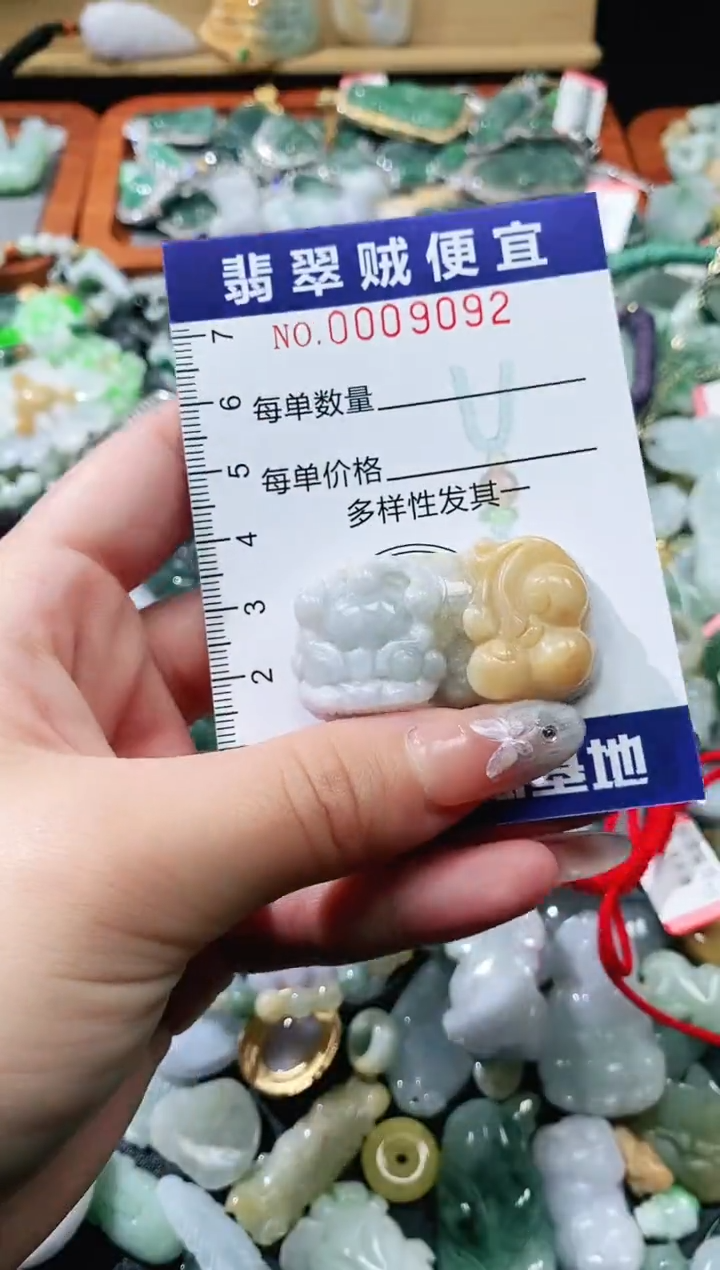【闪购商品】翡翠未镶嵌颈饰闪购0009092