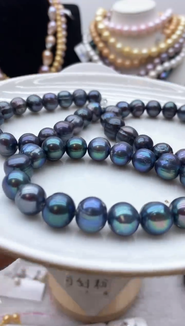 【闪购商品】淡水珍珠颈饰钛钢100