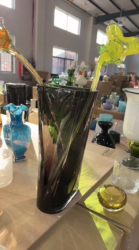 【闪购商品】玻璃黑色旋转