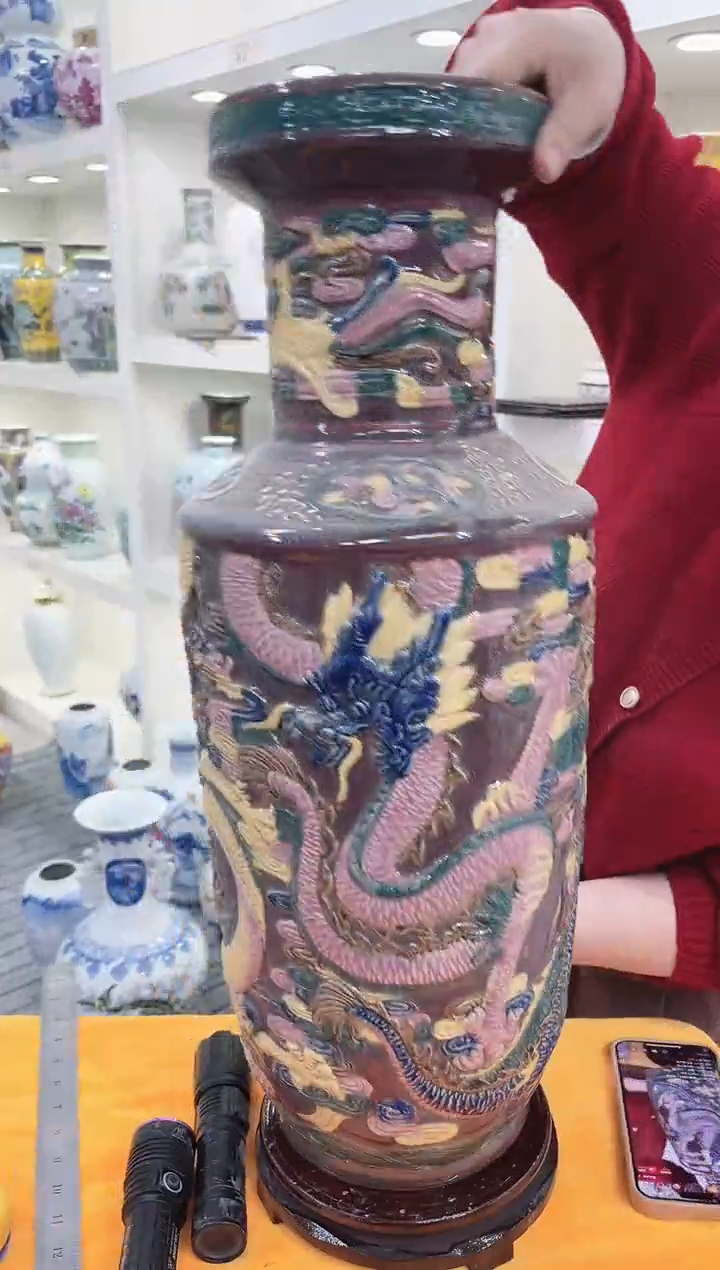 【闪购商品】陶瓷景德镇高温陶瓷摆件花瓶