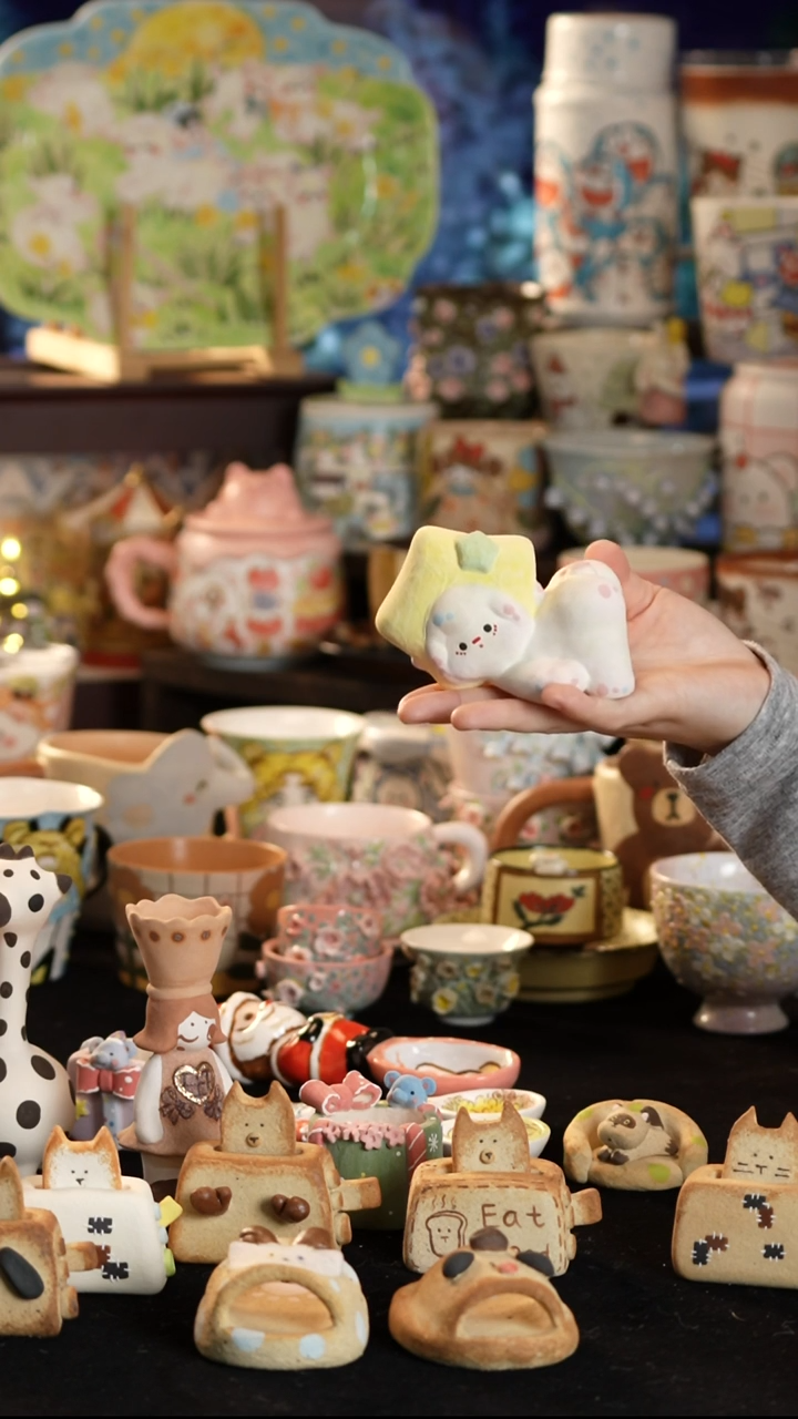 其他陶景德镇釉下彩手绘设计师款陶瓷