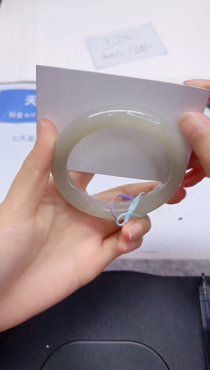 和田玉手镯未镶嵌252-58.1bq