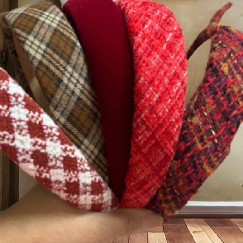 日韩通用欧美风女发箍秋冬网红头饰头箍气质饰品少女法式发捆