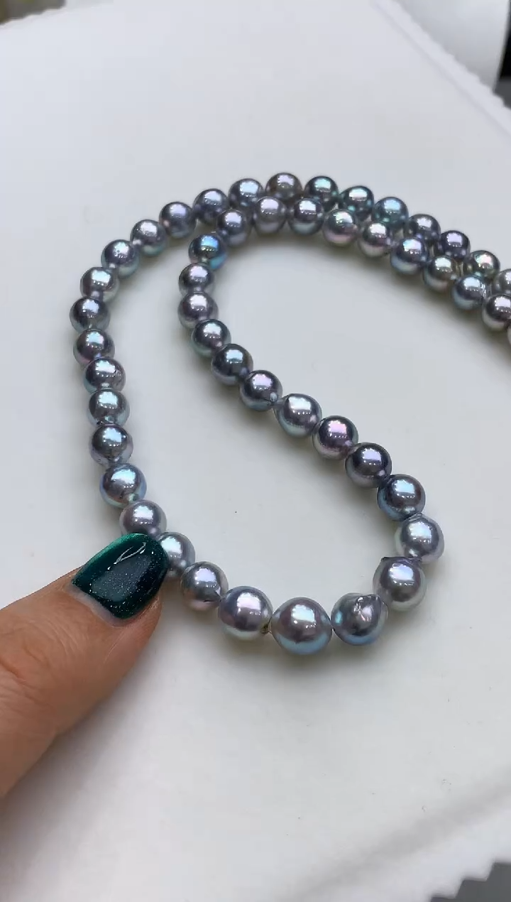 【闪购商品】海水珍珠项链未镶嵌178 7-9mm