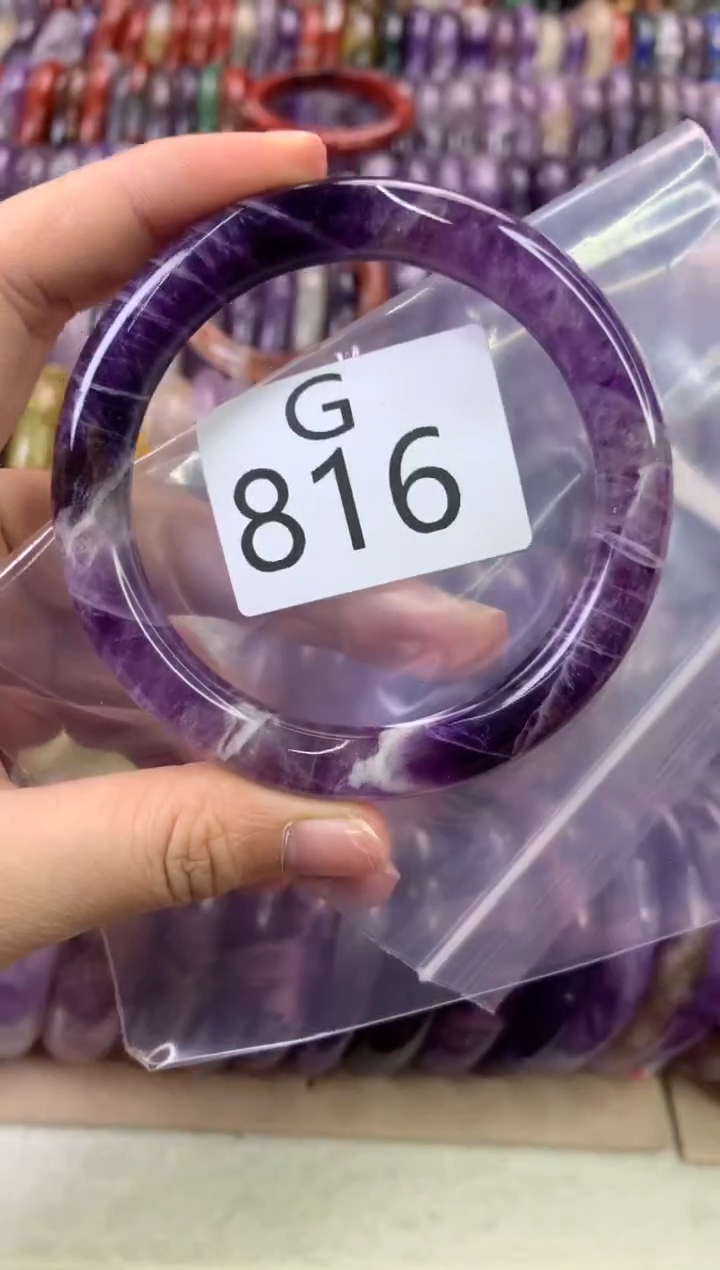 【闪购商品】水晶水晶手镯G未镶嵌816-58