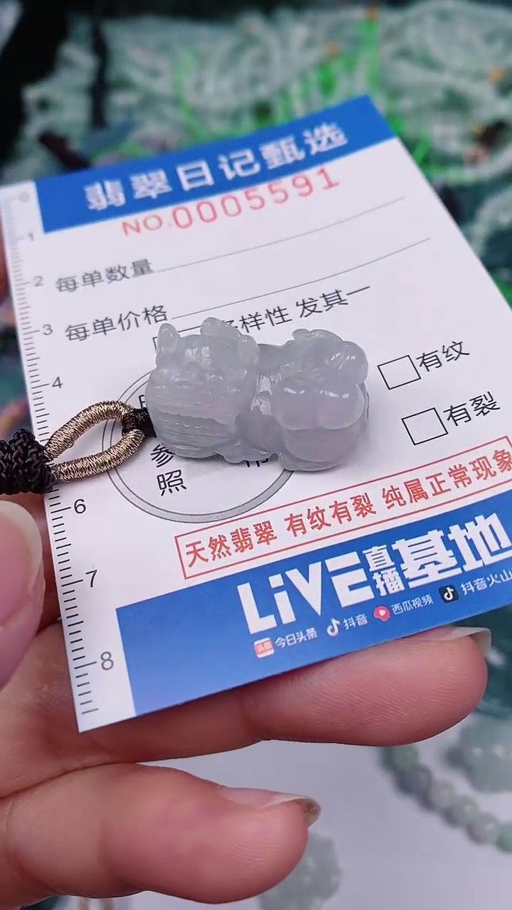 【闪购商品】翡翠颈饰未镶嵌00005591