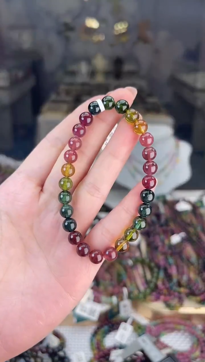 【闪购商品】碧玺/未镶嵌7mm+碧玺单圈多样性发货