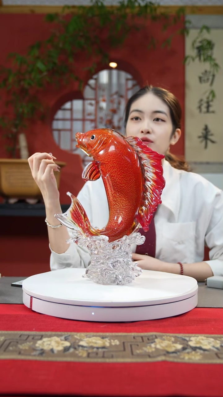 【闪购商品】琉璃手工艺品锦鲤