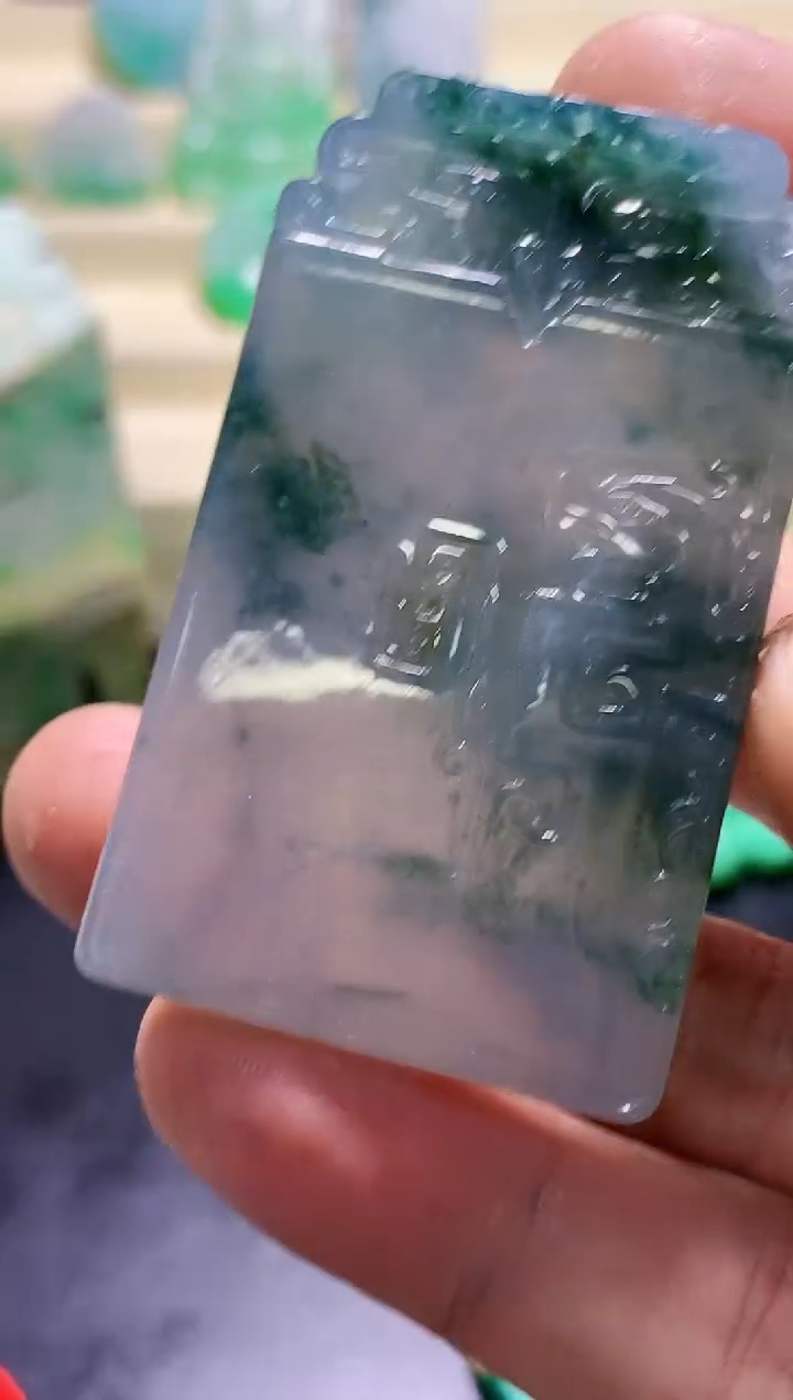 未镶嵌定制翡翠挂件