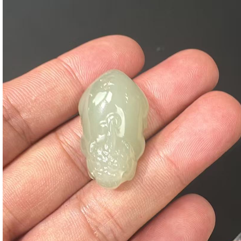 和田玉貔貅吊坠 6.15小王子