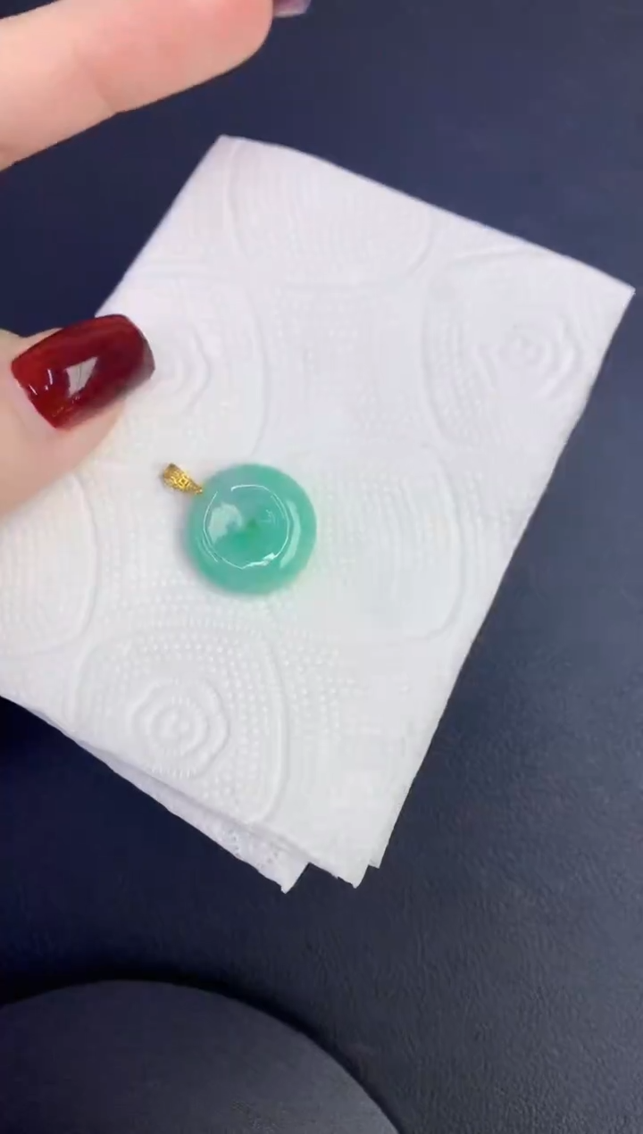 颈饰未镶嵌翡翠缅甸天然翡翠a货