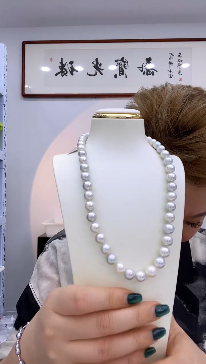 【闪购商品】海水珍珠项链未镶嵌60 8.5-9.5mm