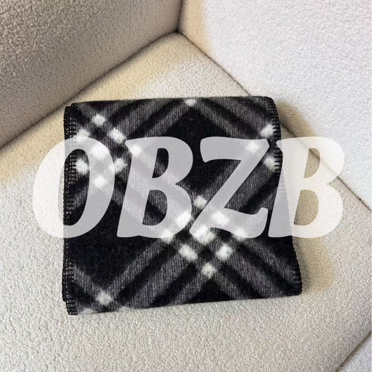 【巴黑色围巾】修身舒适百搭内搭外穿新款男女宽松版型8829