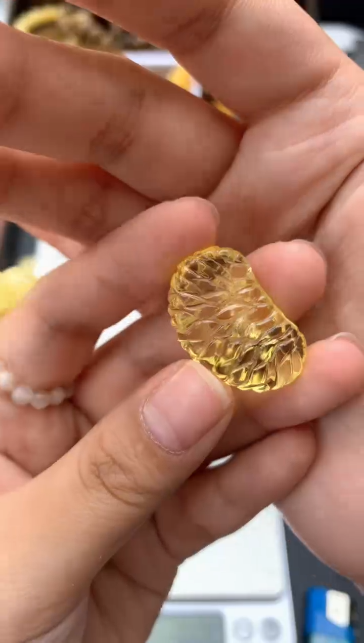 【闪购商品】琥珀珠宝奇石未镶嵌070琥珀蜜蜡小坑花粉介意勿拍