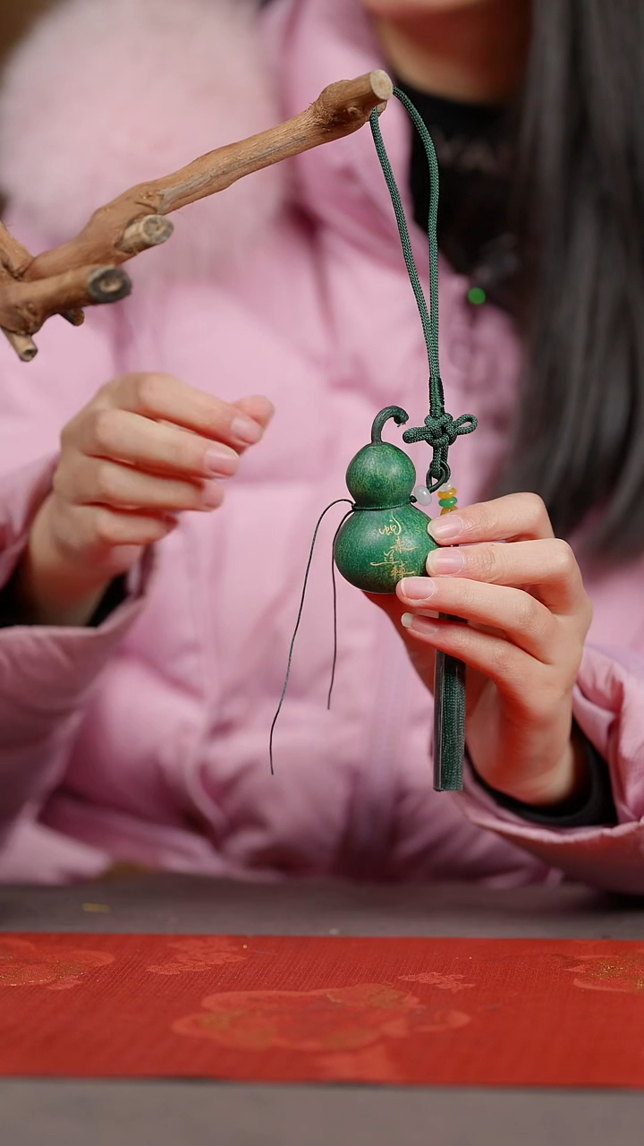 【闪购商品】119号葫芦摆件车挂手持