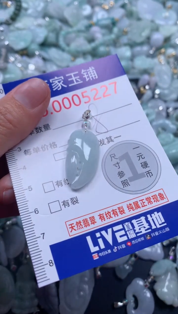 颈饰未镶嵌翡翠5227