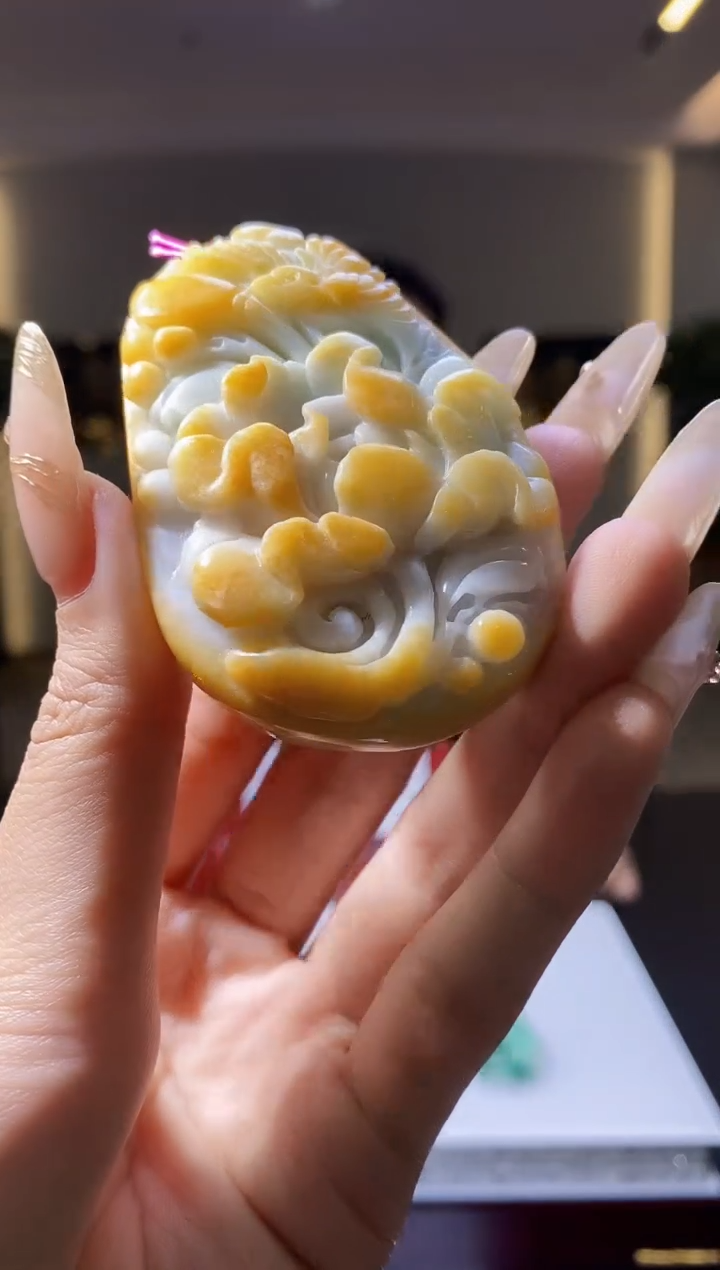 【闪购商品】翡翠颈饰未镶嵌Q-@@PDZC011309