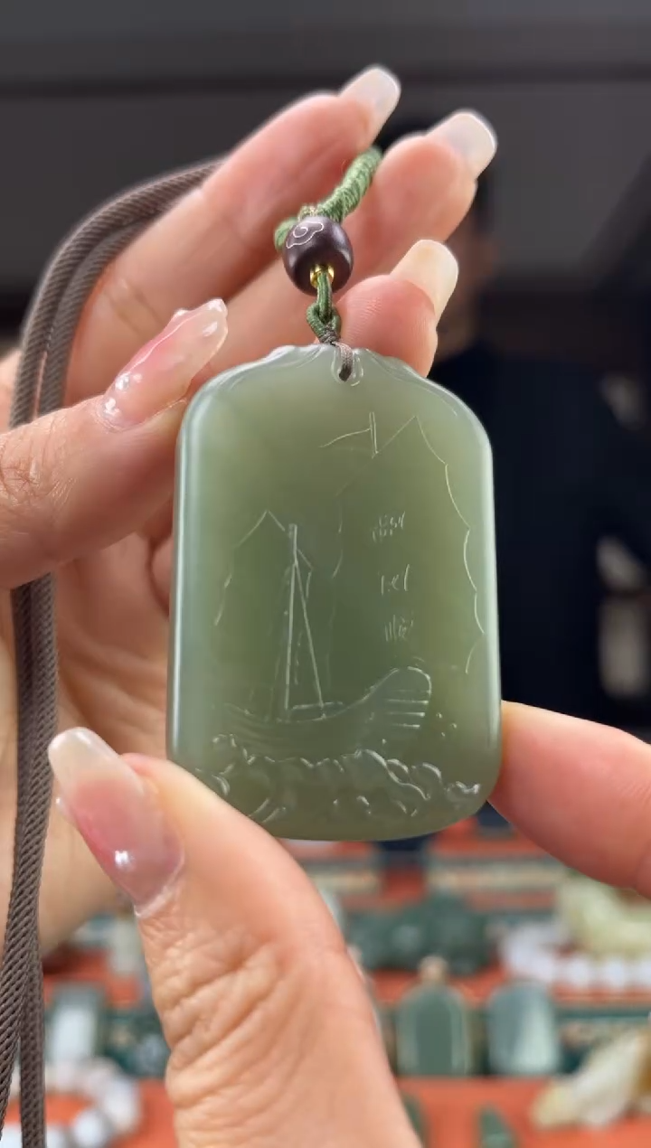 【闪购商品】和田玉颈饰未镶嵌佩佩