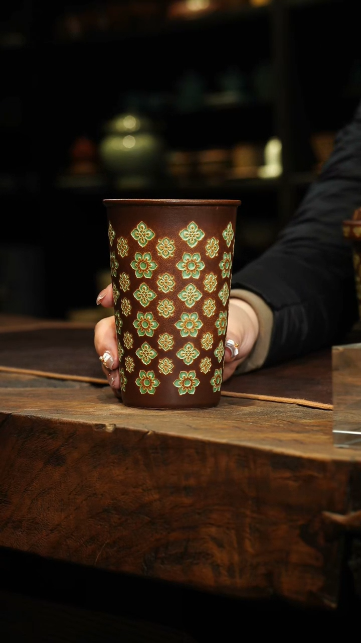 【闪购商品】瓷片李斌 宝相系列 可乐杯