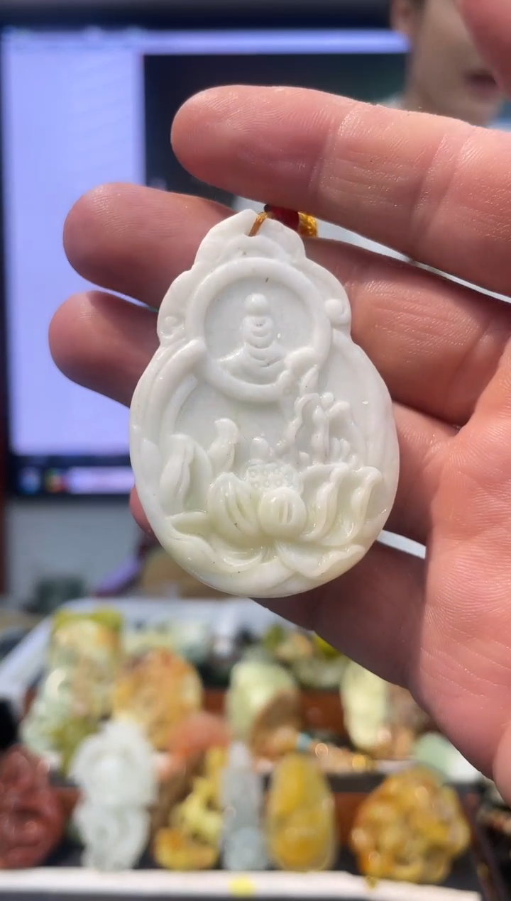 【闪购商品】岫玉吊坠未镶嵌·