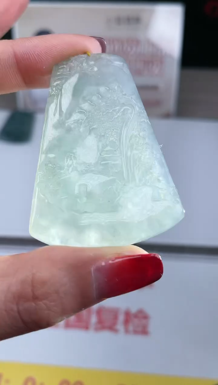 【闪购商品】定制翡翠未镶嵌不退不换CMH1件-A