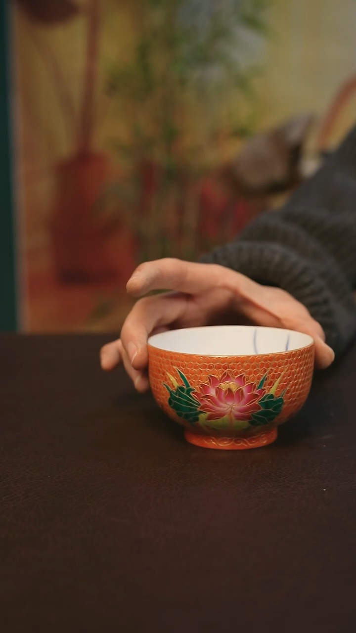 【闪购商品】景德镇陶瓷杯碗柴烧多人