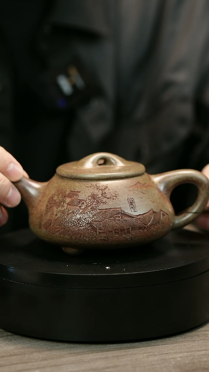 茶壶紫砂太*林H1918李琴江南景州石瓢