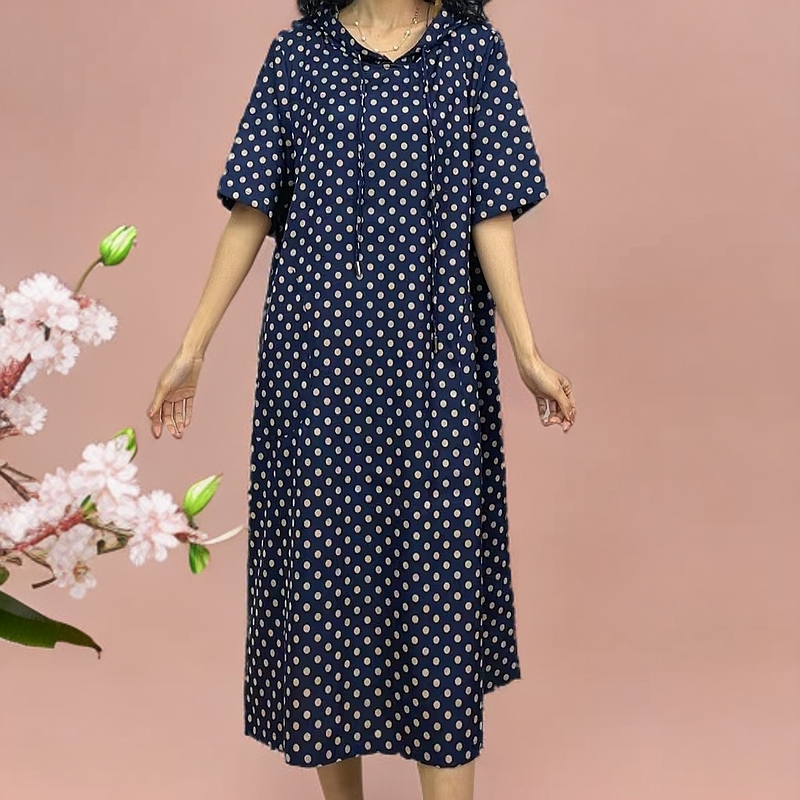 克妮米亚S009宽松夏季连衣裙女装连衣裙大码显瘦气质连衣裙