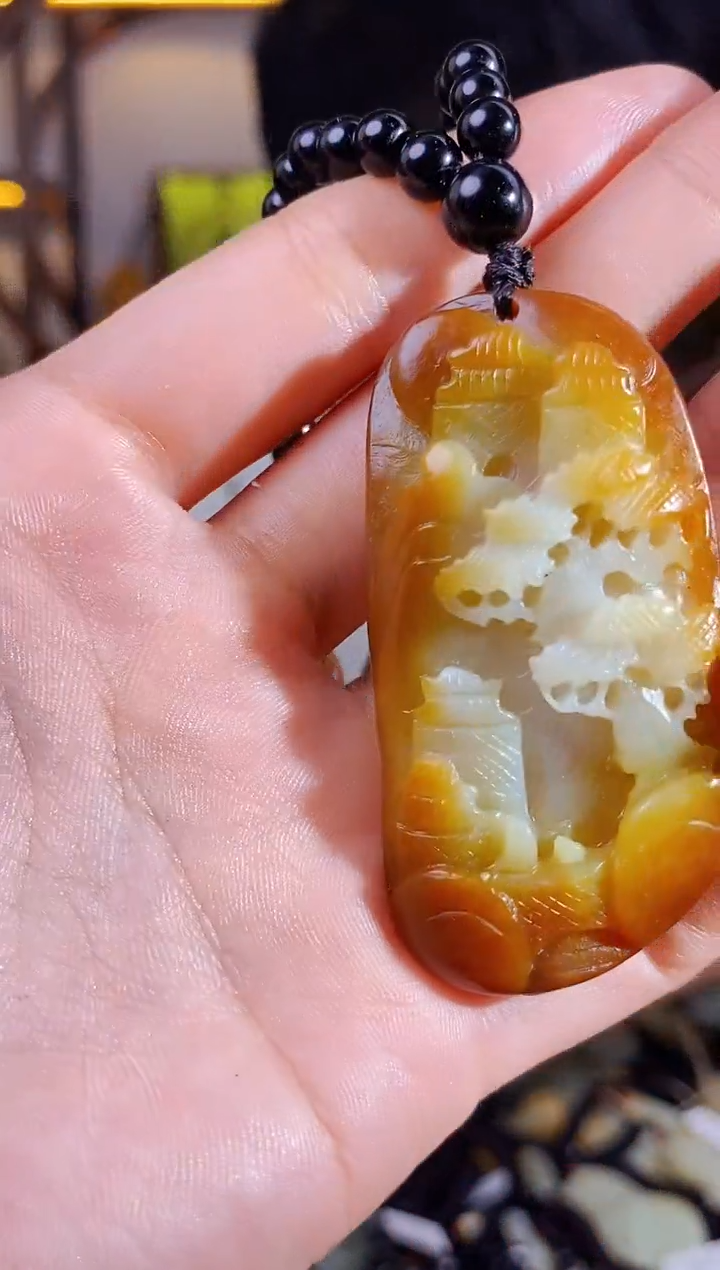 【闪购商品】和田玉颈饰未镶嵌1