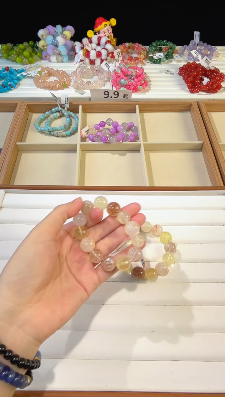 未镶嵌手串水晶C69