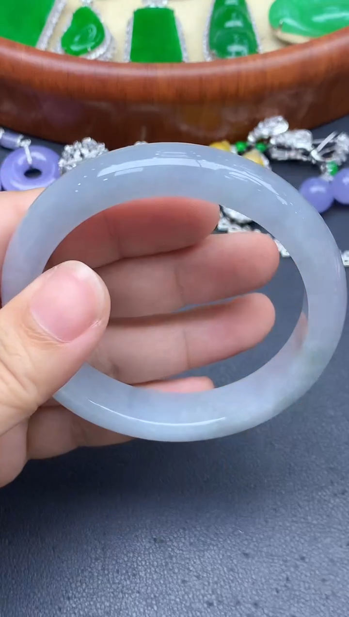 未镶嵌手镯翡翠534-中国好珍宝