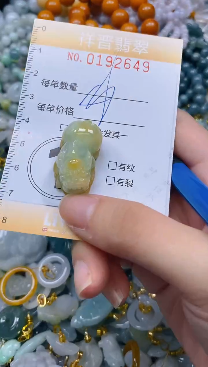 翡翠未镶嵌颈饰闪购0192649多样性发其一