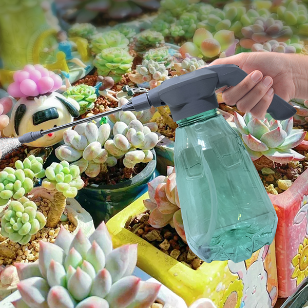 【达人推荐】喜绿多肉植物电动浇水壶可喷雾用于浇花除尘清洁
