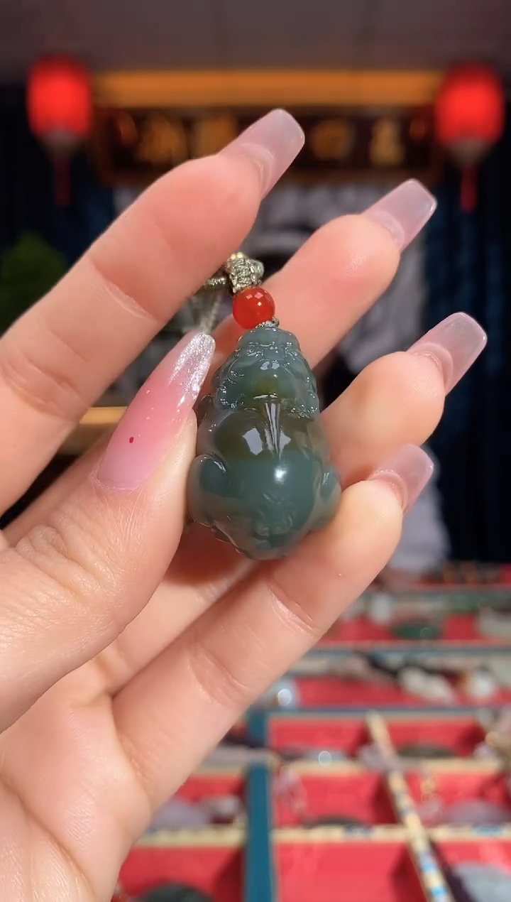 【闪购商品】和田玉颈饰未镶嵌貔貅